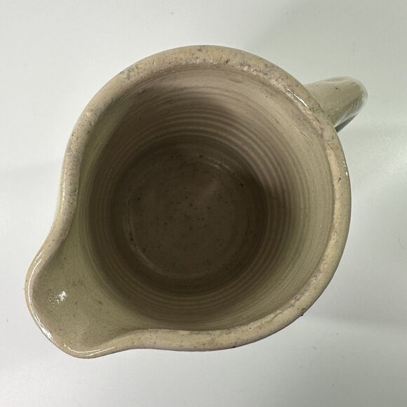 Paul Storie Pottery Co Pitcher Vase Utensil Holder 7.5" Farmhouse Cottagecore - Picture 8 of 14